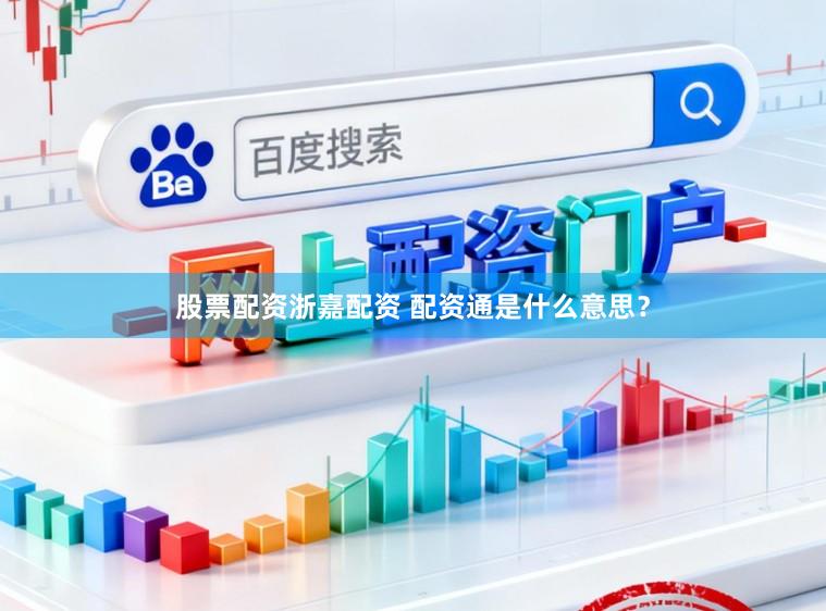 股票配资浙嘉配资 配资通是什么意思？
